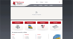 Desktop Screenshot of flaktcomp.se